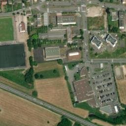 Vue satellite de Parking zone bleue - Schweitzer à Mutzig