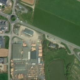 Vue satellite de Aire de camping-car à Désertines à Désertines