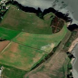 Vue satellite de Aire de pique-nique et de stationnement de Lermot à Hillion
