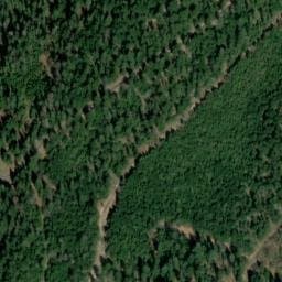 Vue satellite de Cabane du Roulé Bacon à Raon-lès-Leau
