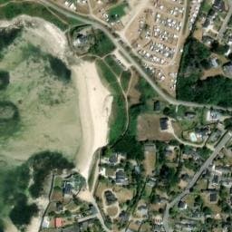 Vue satellite de Camping municipal de Saint-Gonvel à Porspoder