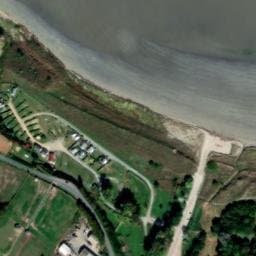 Vue satellite de Camping Village Nature d'O à Hillion