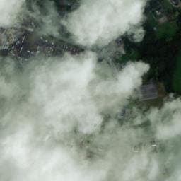 Vue satellite de Aire de camping-car à Botsorhel à Botsorhel