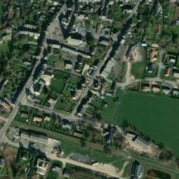 Vue satellite de Aire de camping-car à Rives d'Andaine à Rives d'Andaine