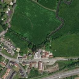 Vue satellite de Camping à Laleu à Laleu