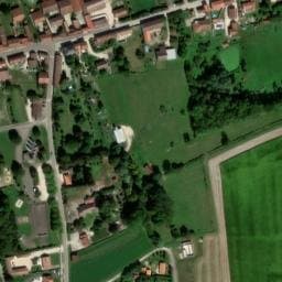 Vue satellite de Aire de camping-car de Chavanges à Chavanges