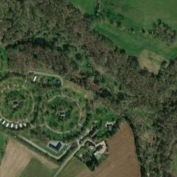 Vue satellite de Camping Naturiste Pallieter à Saint-Michel-de-Plélan