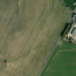 Vue satellite de Camping La Patte d'Oie à Rives d'Andaine