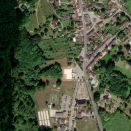Vue satellite de Aire de Belhomert-Guéhouville à Saint-Maurice-Saint-Germain