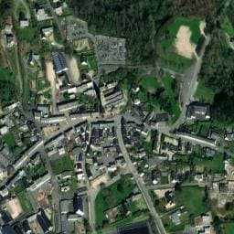 Vue satellite de Aire de camping-car à Landivisiau (2) à Landivisiau