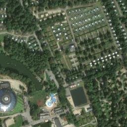 Vue satellite de Domaine des Ormes à Bonnemain