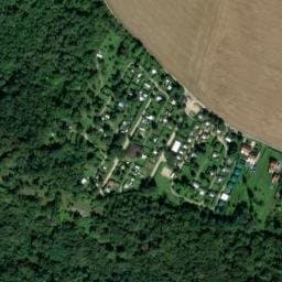 Vue satellite de Le nid vert à Baulne