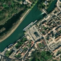 Vue satellite de Aire aménagée camping car de Nogent-sur-Seine à Nogent-sur-Seine