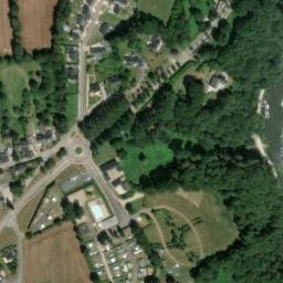 Vue satellite de Camping Beauséjour à Saint-Samson-sur-Rance