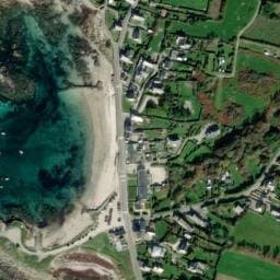 Vue satellite de Guérite de Melon à Porspoder