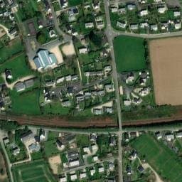 Vue satellite de Aire de camping-car à Saint-Sauveur à Saint-Sauveur