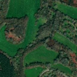 Vue satellite de Camping des Bruyères à Scrignac