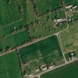 Vue satellite de the country shack à Passais Villages