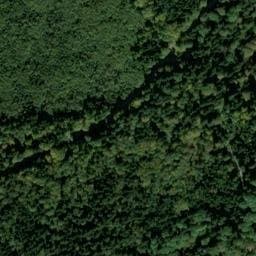 Vue satellite de Les Cabanes du Lac de Pierre Percée - La fuste du trappeur à Badonviller