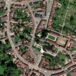Vue satellite de Aire de camping-car à Planrupt à Planrupt
