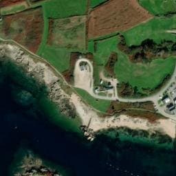 Vue satellite de Corps de garde de Lanildut à Lampaul-Plouarzel