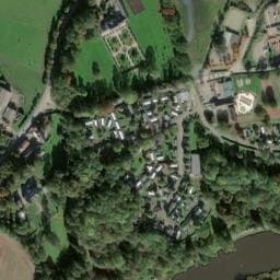 Vue satellite de Camping International de la Hallerais à Saint-Samson-sur-Rance