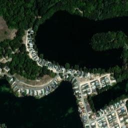 Vue satellite de Les Prés de la Fontaine à Gouaix