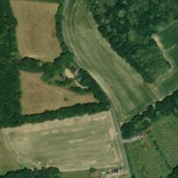 Vue satellite de Camping à Landébia à Landébia