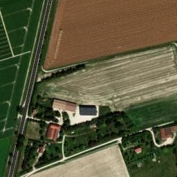 Vue satellite de La Barbuise à Voué