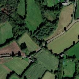 Vue satellite de Aire de Camping Le Faouët à La Chapelle-Neuve