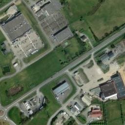 Vue satellite de Aire de Service Pré-en-Pail-Saint-Samson - Super U à Pré-en-Pail-Saint-Samson