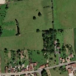 Vue satellite de LES GRANGES à Rives Dervoises