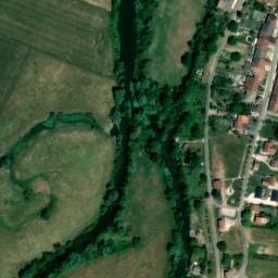 Vue satellite de Aire de stationnement de Maxey-sur-Meuse à Maxey-sur-Meuse