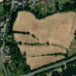 Vue satellite de Aire de Camping-Car Courville à Saint-Germain-le-Gaillard