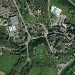 Vue satellite de Aire de camping-car à Dinan à Dinan