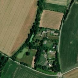 Vue satellite de Camping des pêcheurs à La Malhoure