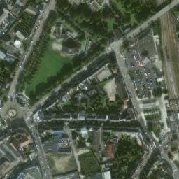 Vue satellite de Parking Place du Théatre Alençon à Alençon