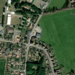 Vue satellite de Aire de service de la Croix des Chênes - Bretoncelles à Vaupillon