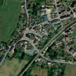 Vue satellite de Aire de service de la Croix des Chênes à Bretoncelles
