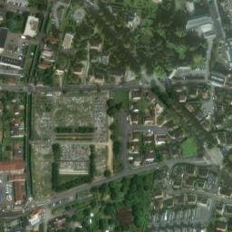 Vue satellite de Aire de camping-car à Alençon à Alençon