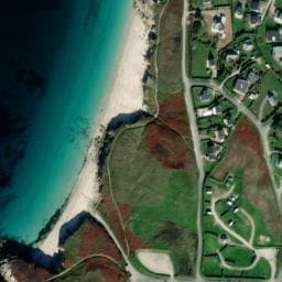 Vue satellite de Aire de Camping-car de Ruscumunoc (2) à Porspoder