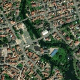 Vue satellite de Aire de Stationnement Erstein à Bolsenheim