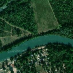 Vue satellite de La Peupleraie à Bray-sur-Seine