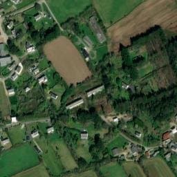 Vue satellite de Camping au Lac du Drennec à Commana