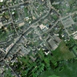Vue satellite de Camping Municipal Le Vieux Chatel à Combourg