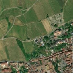 Vue satellite de Parking paroisse protestante à Heiligenstein
