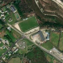 Vue satellite de Aire de camping-car à Scrignac à Scrignac