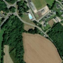 Vue satellite de Camping Municipal du Gollen à Sizun