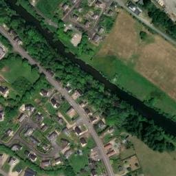 Vue satellite de Aire CAMPING-CAR PARK d'Ambrières-les-Vallées, La Varenne à Saint-Mars-sur-Colmont