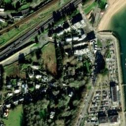 Vue satellite de Aire de camping-car à Le Relecq-Kerhuon à Le Relecq-Kerhuon